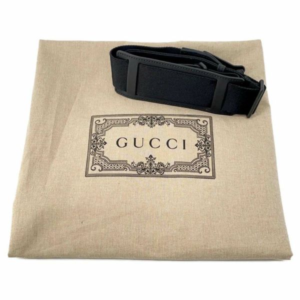 グッチ トートバッグ GG ラバーエフェクト レザー 771238 GUCCI 2wayショルダーバッグ 黒