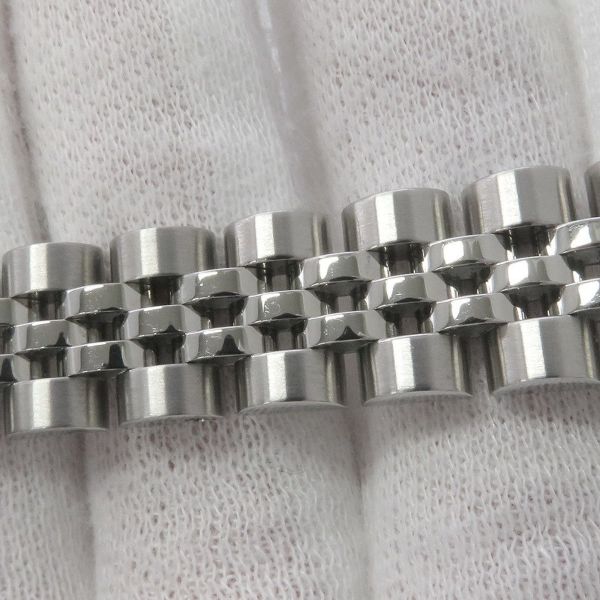 ロレックス デイトジャスト Y番 SS/K18WG 79174NR ROLEX 腕時計 ブラックシェル文字盤 ローマン