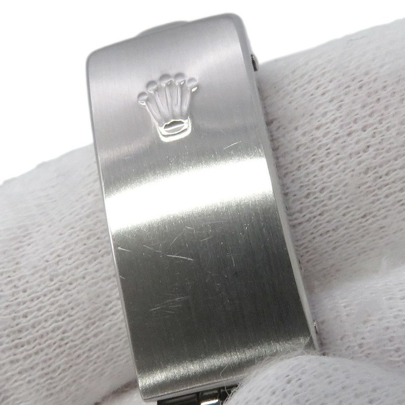 ロレックス デイトジャスト Y番 SS/K18WG 79174NR ROLEX 腕時計 ブラックシェル文字盤 ローマン