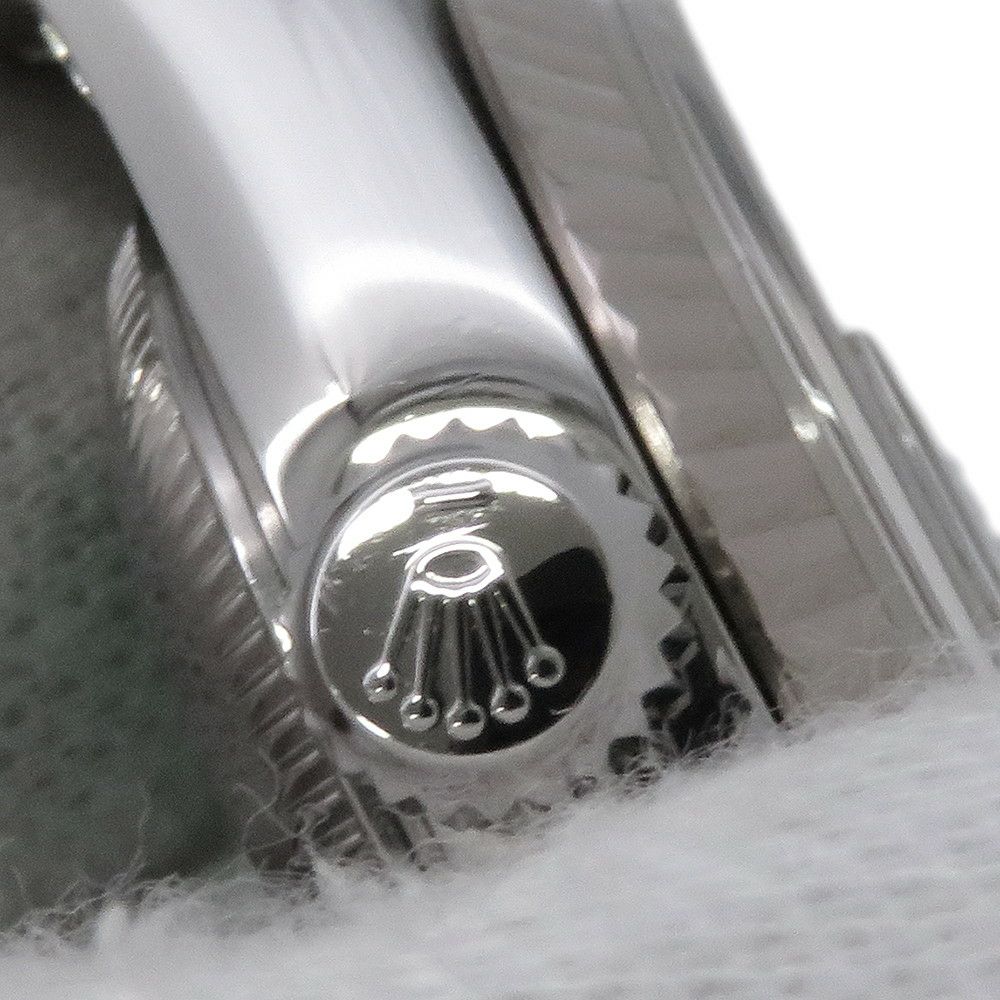 ロレックス デイトジャスト Y番 SS/K18WG 79174NR ROLEX 腕時計 ブラックシェル文字盤 ローマン