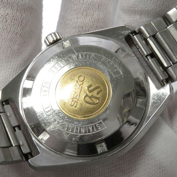 セイコー グランドセイコー 44GS ダイアショック 4420-9000 SEIKO 腕時計 シルバー文字盤