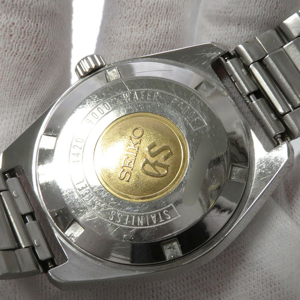 セイコー グランドセイコー 44GS ダイアショック 4420-9000 SEIKO 腕時計 シルバー文字盤