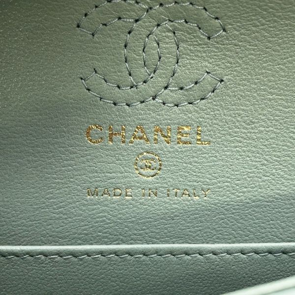 シャネル バッグチャーム ココマーク マトラッセ ミニバッグ ラムスキン AP4760 CHANEL ミニポーチ 小物入れ