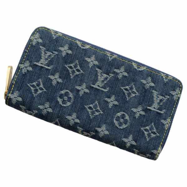 ルイヴィトン 長財布 モノグラム デニム ジッピー・ウォレット  M95341 LOUIS VUITTON 財布