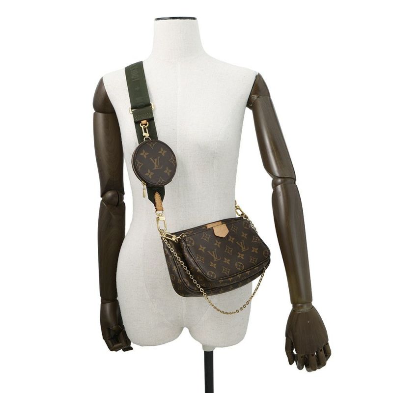 ルイヴィトン ショルダーバッグ モノグラム ミュルティ・ポシェット・アクセソワール M44813 LOUIS VUITTON アクセサリーポーチ