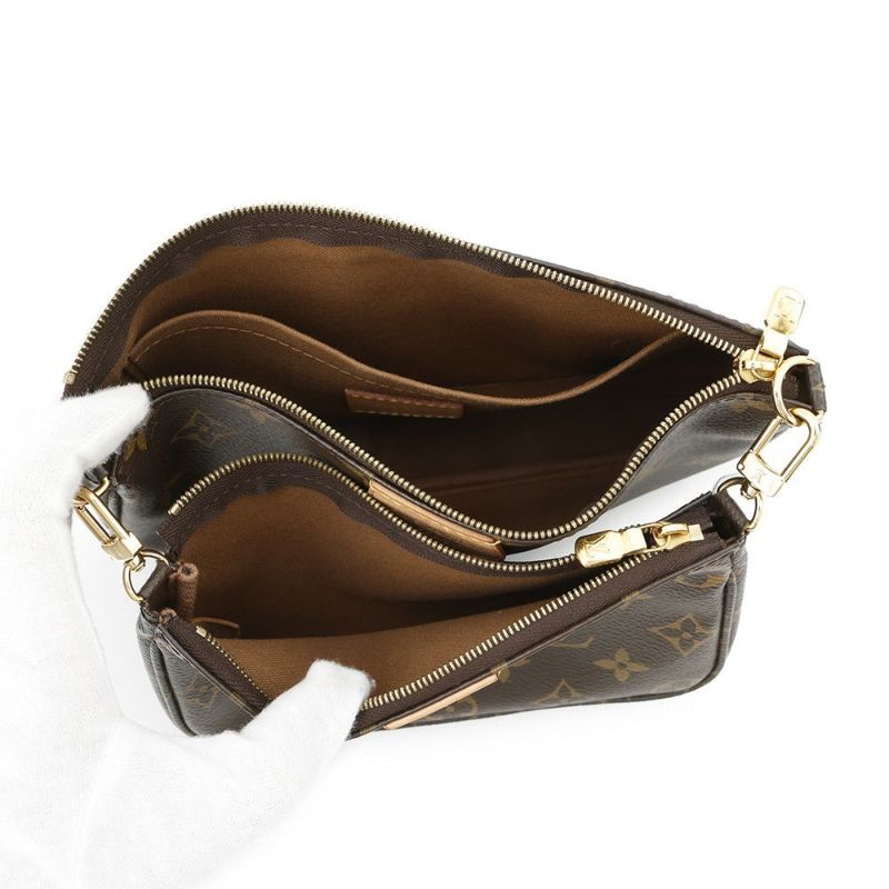 ルイヴィトン ショルダーバッグ モノグラム ミュルティ・ポシェット・アクセソワール M44813 LOUIS VUITTON アクセサリーポーチ