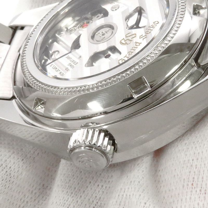 セイコー グランドセイコー メカニカルハイビート SBGJ201 SEIKO 腕時計 シルバー文字盤