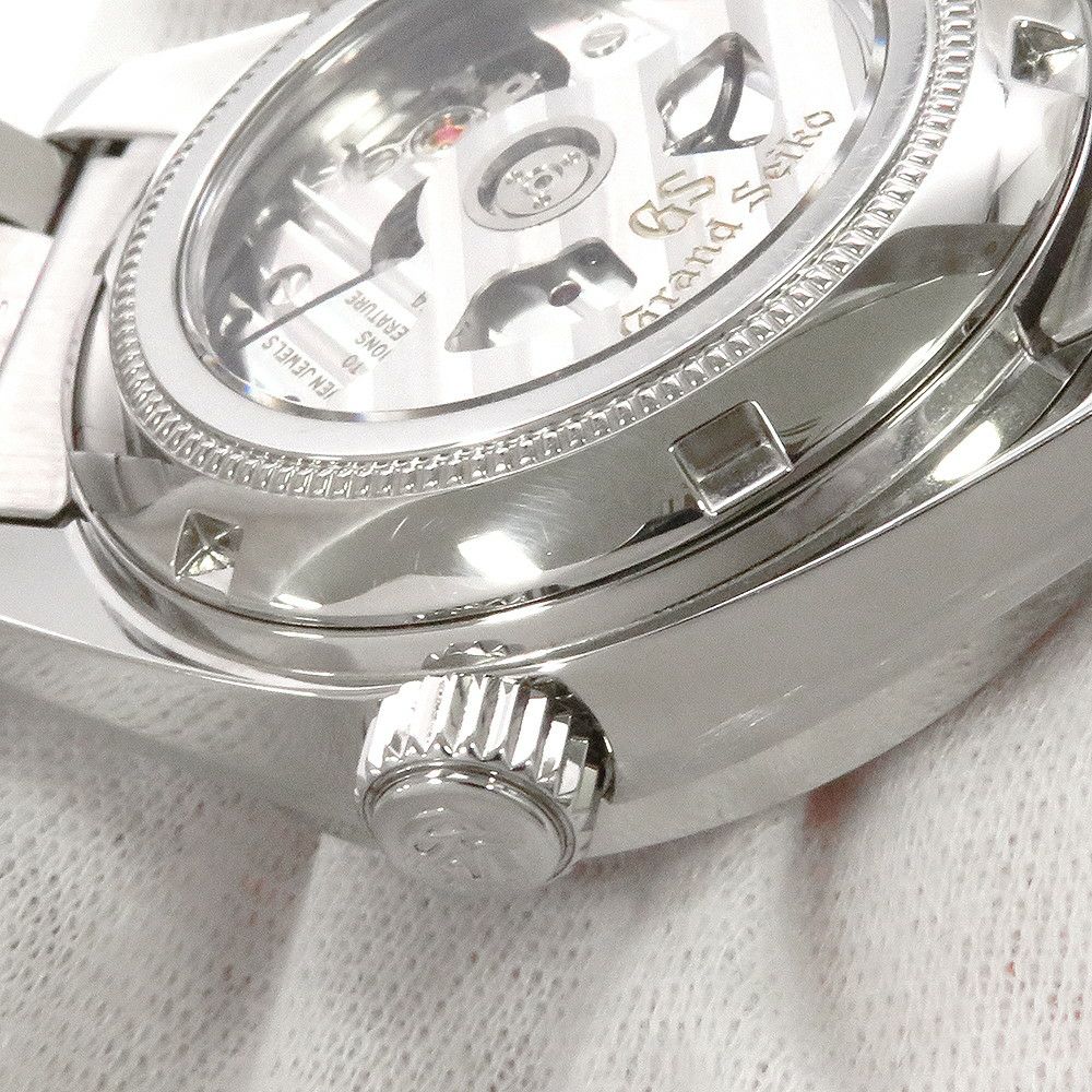セイコー グランドセイコー メカニカルハイビート SBGJ201 SEIKO 腕時計 シルバー文字盤