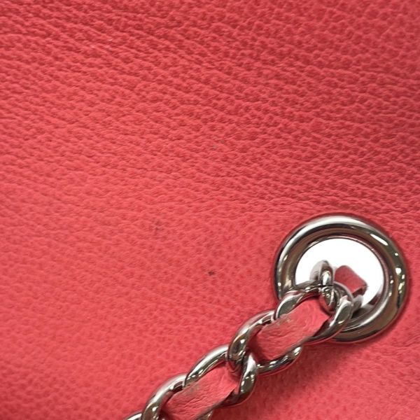 シャネル チェーンフォンケース マトラッセ ハーフココマーク レザー CHANEL バッグ