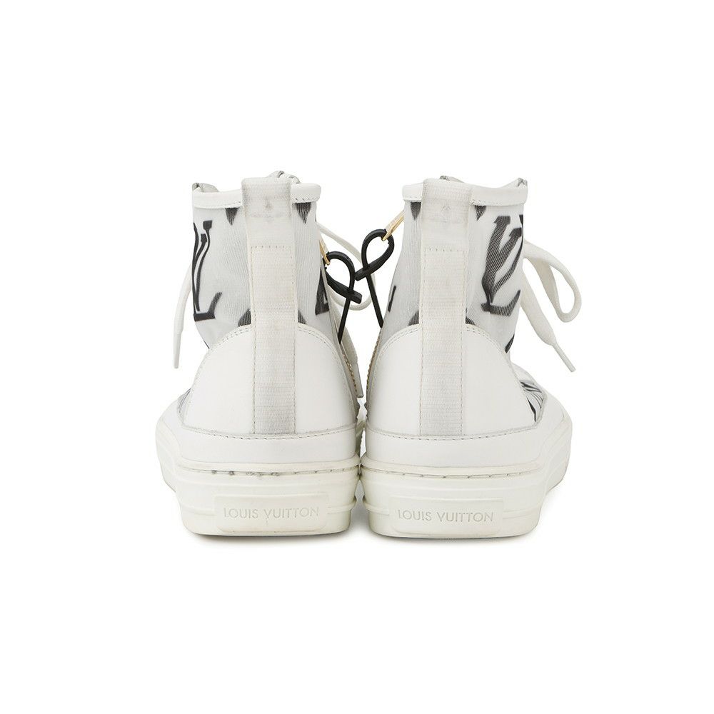 ルイヴィトン スニーカー ステラ―・ライン ハイカットスニーカー レディースサイズ38 LOUIS VUITTON 靴 白