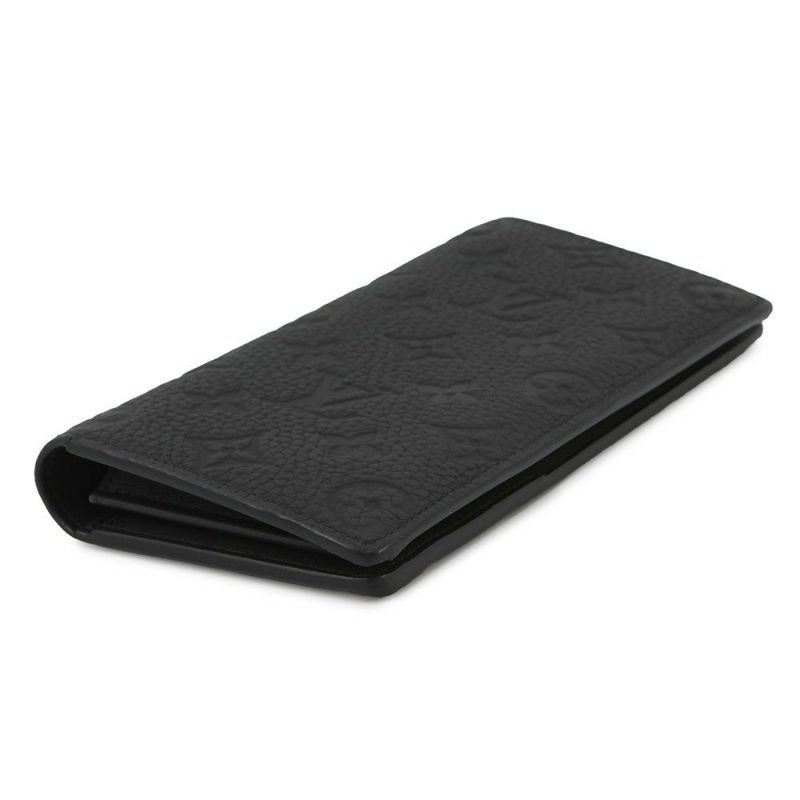 ルイヴィトン 長財布 モノグラム・トリヨン ポルトフォイユ・ブラザ M69038 LOUIS VUITTON 財布 黒 ブラック メンズ