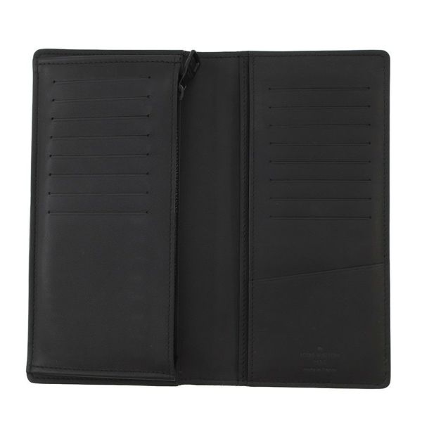 ルイヴィトン 長財布 モノグラム・トリヨン ポルトフォイユ・ブラザ M69038 LOUIS VUITTON 財布 黒 ブラック メンズ