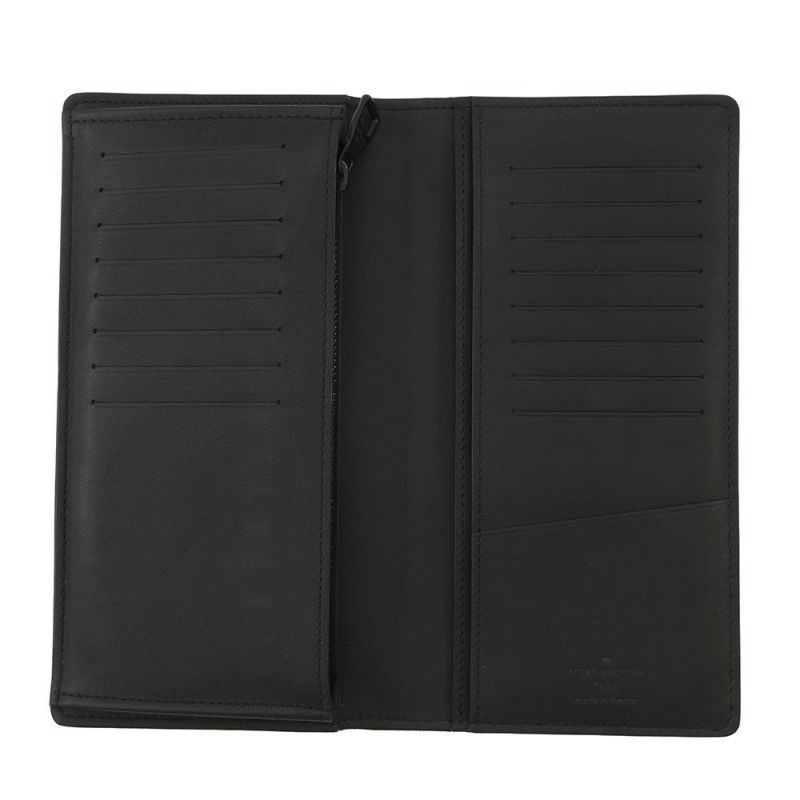 ルイヴィトン 長財布 モノグラム・トリヨン ポルトフォイユ・ブラザ M69038 LOUIS VUITTON 財布 黒 ブラック メンズ