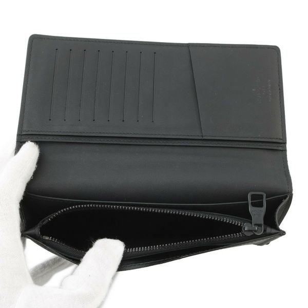 ルイヴィトン 長財布 モノグラム・トリヨン ポルトフォイユ・ブラザ M69038 LOUIS VUITTON 財布 黒 ブラック メンズ