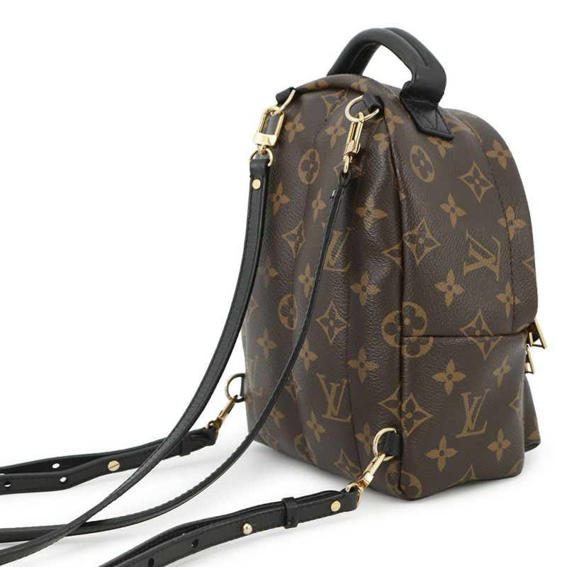 ルイヴィトン リュック モノグラム パームスプリングス バックパック MINI M41562 ヴィトン バッグ ミニバッグ 黒 ブラック