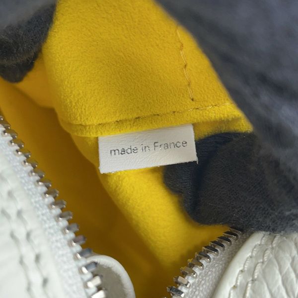 ルイヴィトン ハンドバッグ モノグラム・アンプラント スクエアバッグ LV×YK 中国限定 2way 草間弥生 コラボ 白