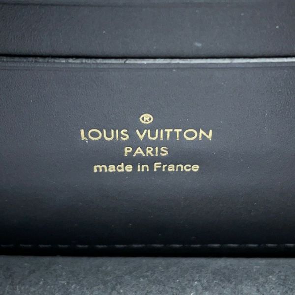 ルイヴィトン チェーンウォレット モノグラム・リバース ポルトフォイユ・ドーフィーヌ M68746 財布 黒 ブラック