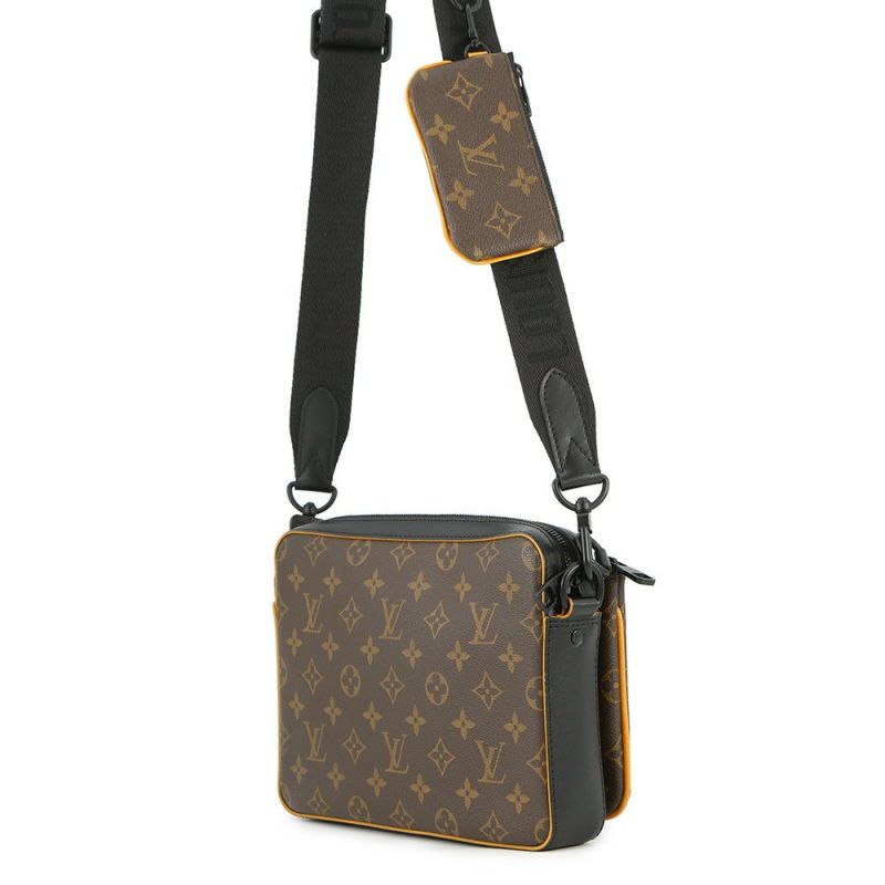 ルイヴィトン ショルダーバッグ モノグラム・マカサー トリオ・メッセンジャー M46694 LOUIS VUITTON ヴィトン バッグ