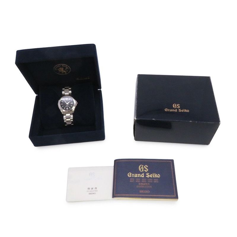 セイコー グランドセイコー 9F SBGX035 SEIKO 腕時計 黒文字盤 クォーツ