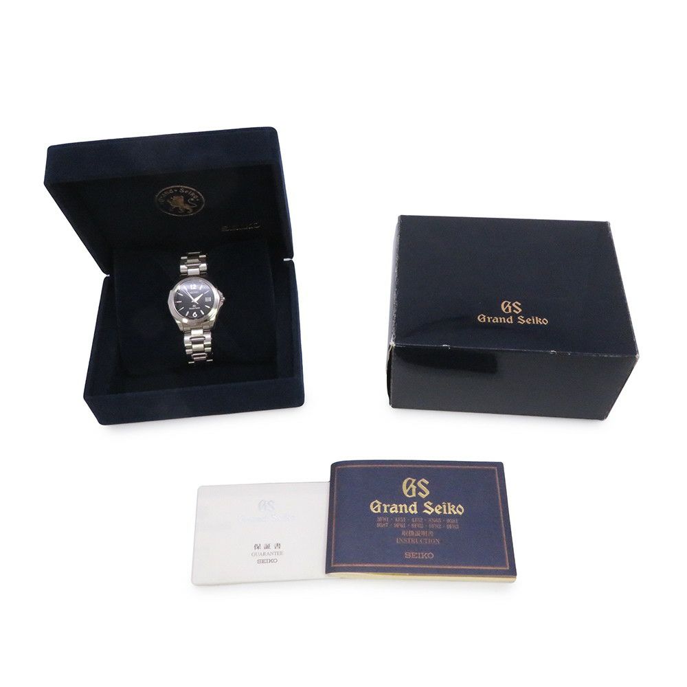 セイコー グランドセイコー 9F SBGX035 SEIKO 腕時計 黒文字盤 クォーツ