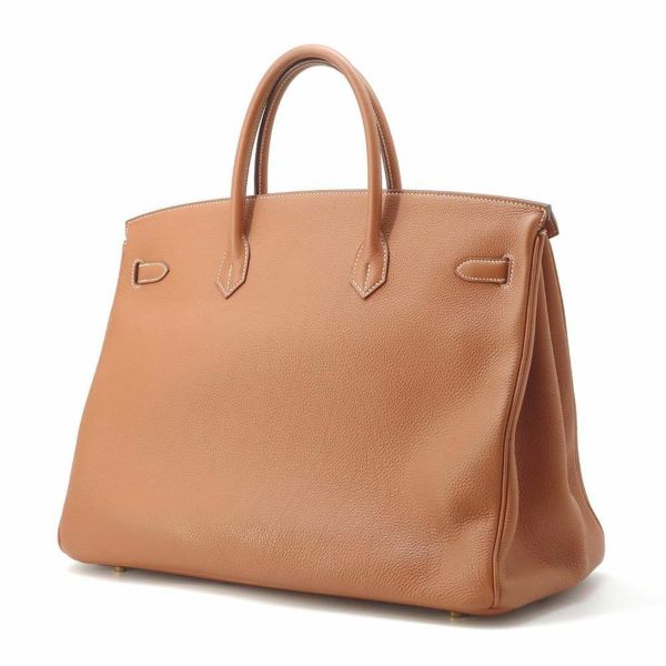 エルメス バーキン40 ゴールド/ゴールド金具 トゴ A刻印 HERMES Birkin ハンドバッグ SPO