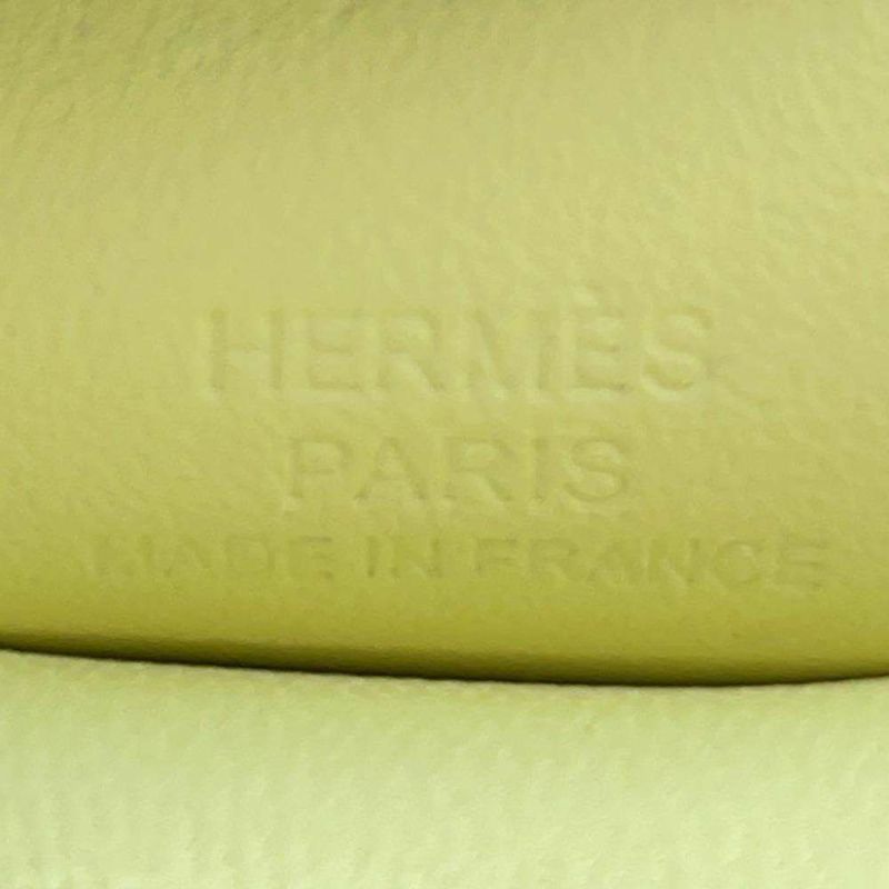 エルメス バッグチャーム ロデオPM ペガサス ジョーヌミルトン ラムスキン/スイフト W刻印