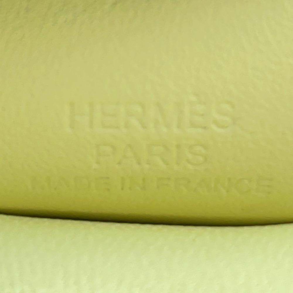 エルメス バッグチャーム ロデオPM ペガサス ジョーヌミルトン ラムスキン/スイフト W刻印