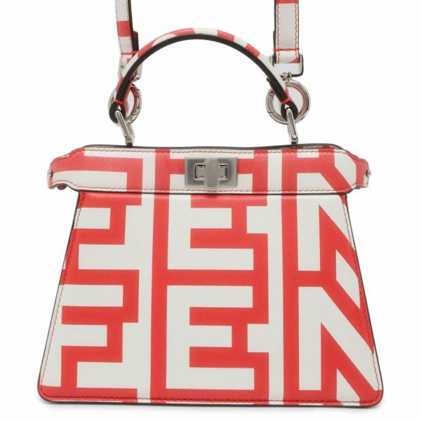 フェンディ ハンドバッグ ピーカブー アイシーユー マーク・ジェイコブス コラボ プチ 8BN335 FENDI 2wayショルダーバッグ