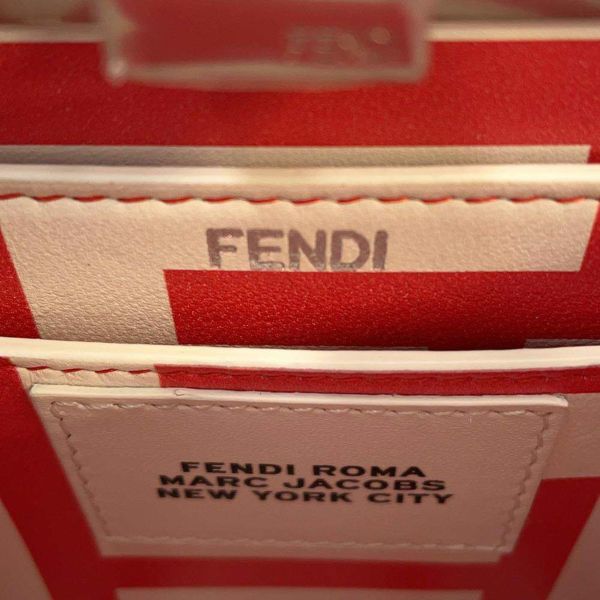 フェンディ ハンドバッグ ピーカブー アイシーユー マーク・ジェイコブス コラボ プチ 8BN335 FENDI 2wayショルダーバッグ