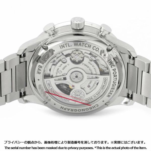 IWC ポルトギーゼ クロノグラフ IW371617 腕時計 ウォッチ シルバー文字盤