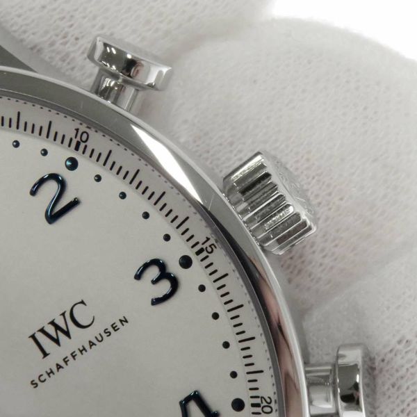 IWC ポルトギーゼ クロノグラフ IW371617 腕時計 ウォッチ シルバー文字盤