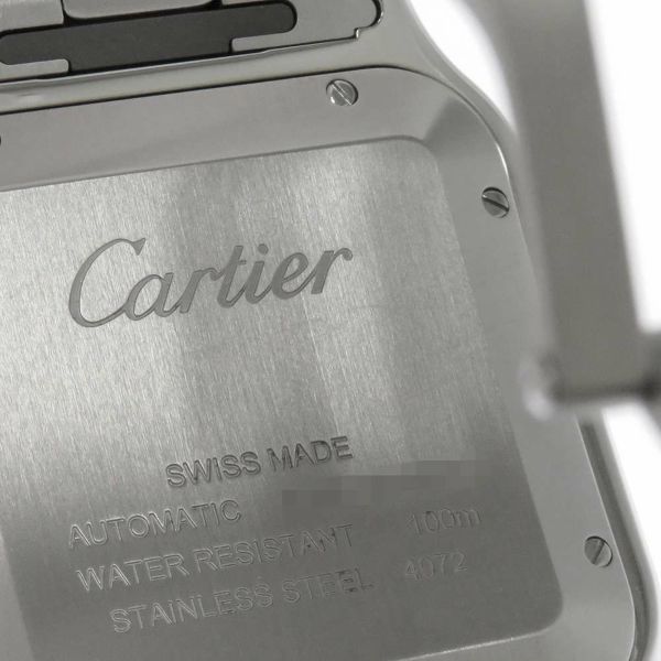 カルティエ サントス ドゥ カルティエ LM WSSA0062 Cartier 腕時計 グリーン文字盤