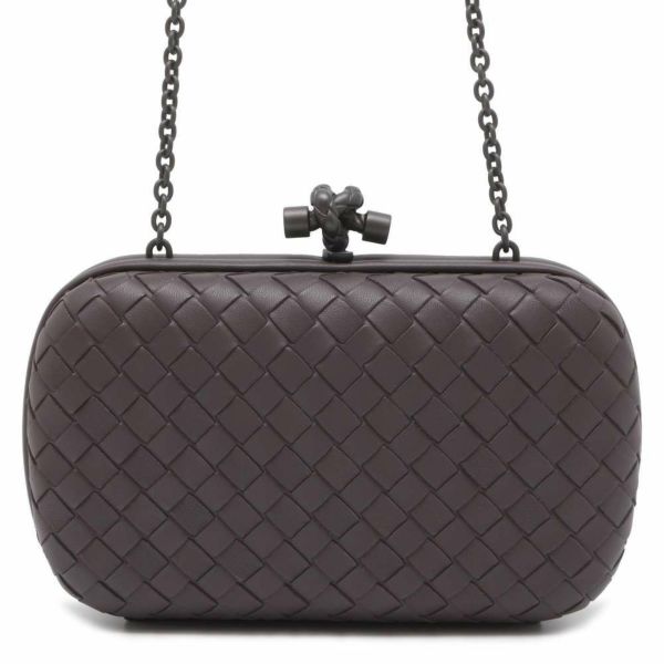 ボッテガヴェネタ チェーンショルダーバッグ イントレチャート ノット 498478 BOTTEGA VENETA クラッチバッグ