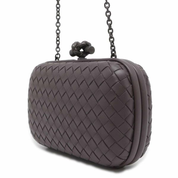 ボッテガヴェネタ チェーンショルダーバッグ イントレチャート ノット 498478 BOTTEGA VENETA クラッチバッグ