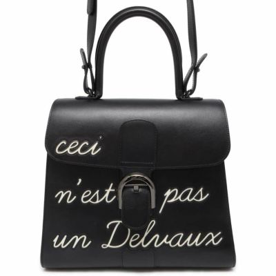 デルヴォー ハンドバッグ ブリヨン PM 復刻1958 レザー Delvaux バッグ デルボー 黒 安心保証 |  中古・新品ブランド販売ギャラリーレア公式通販