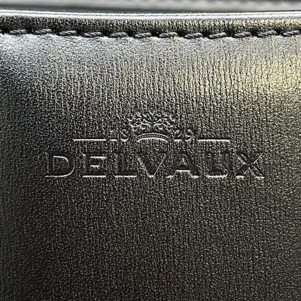 デルボー ハンドバッグ ルーモアMM カーフレザー AA0661AAM099ZPN Delvaux 2wayショルダー 黒