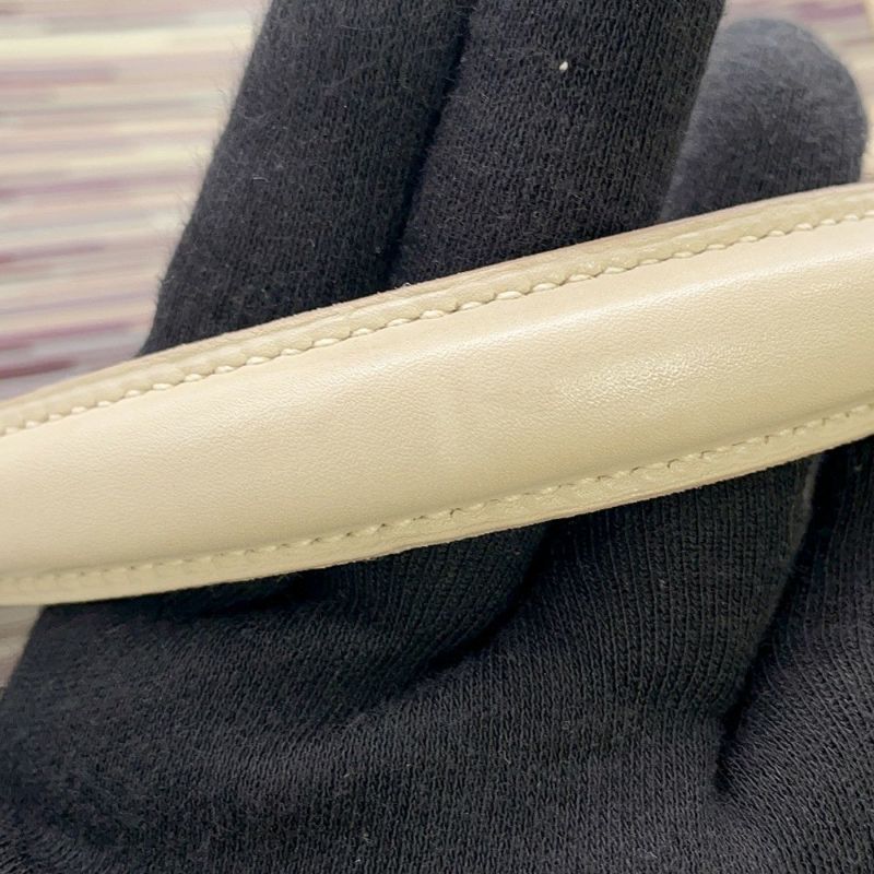 エルメス ハンドバッグ ケリー35 外縫い ベージュ/マルチカラー/シルバー金具 ヴィブラート □E刻印 2wayショルダー