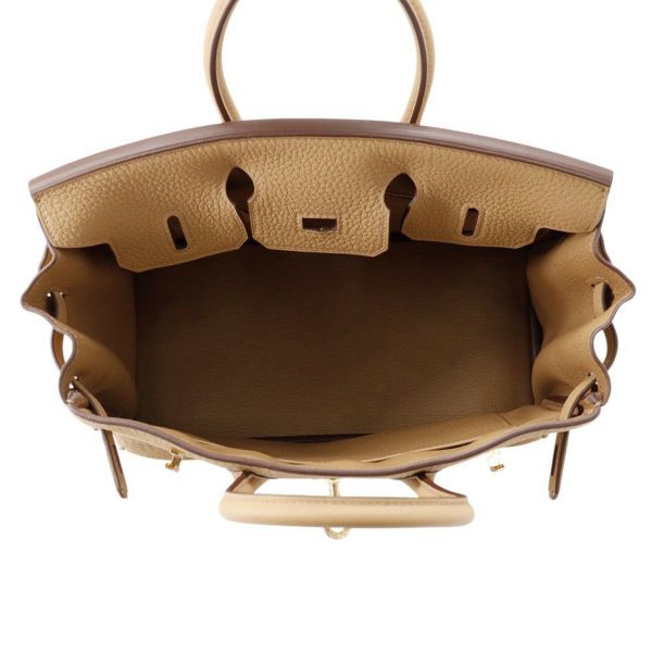 エルメス バーキン25 ビスキュイ/ゴールド金具 トゴ W刻印 HERMES Birkin ハンドバッグ