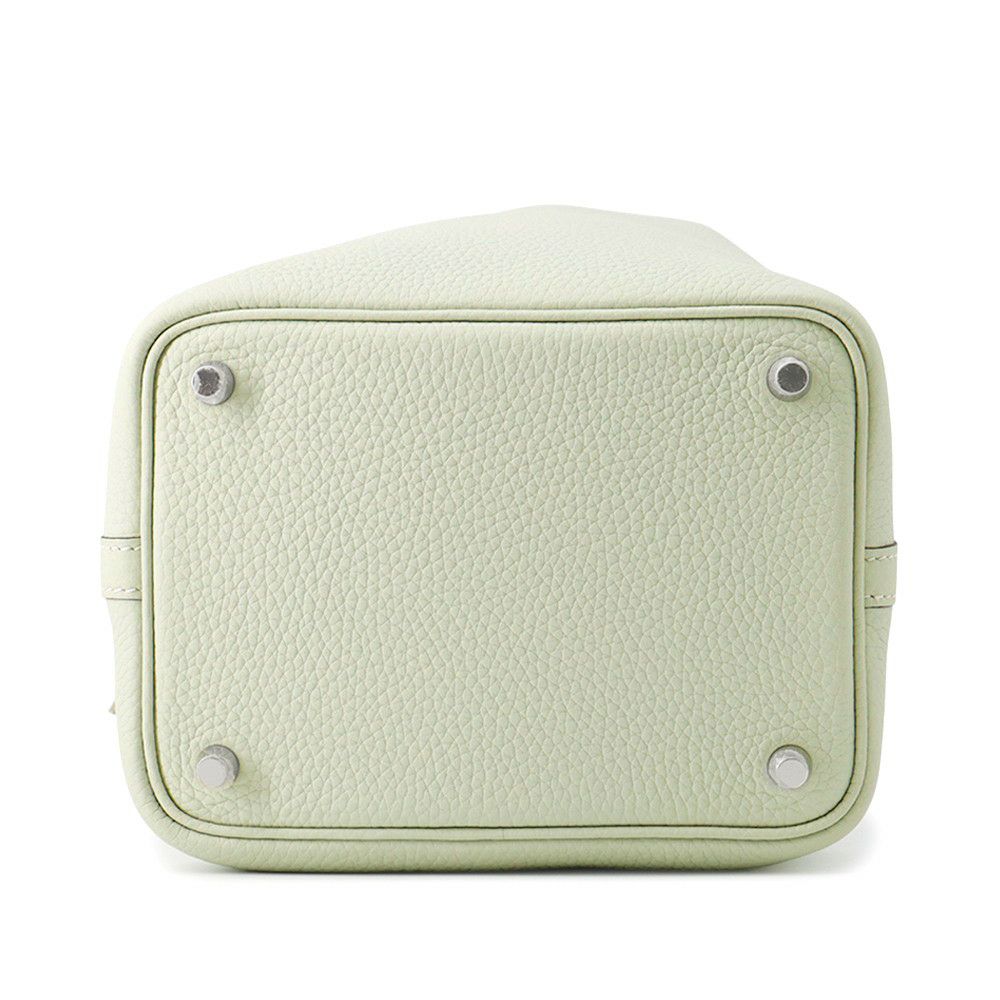 エルメス ハンドバッグ ピコタンロックPM グリネヴェ/シルバー金具 トリヨンクレマンス B刻印