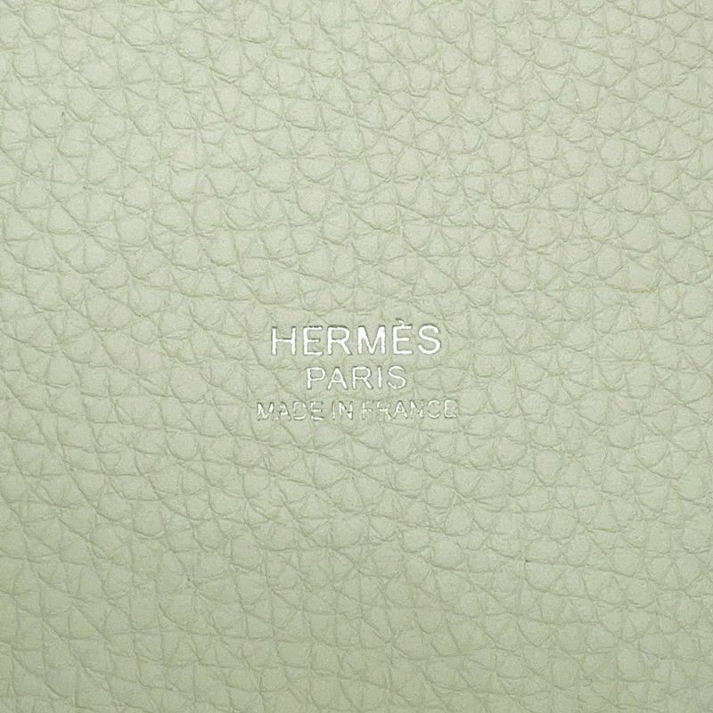 エルメス ハンドバッグ ピコタンロックPM グリネヴェ/シルバー金具 トリヨンクレマンス B刻印