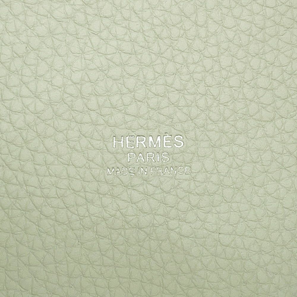 エルメス ハンドバッグ ピコタンロックPM グリネヴェ/シルバー金具 トリヨンクレマンス B刻印