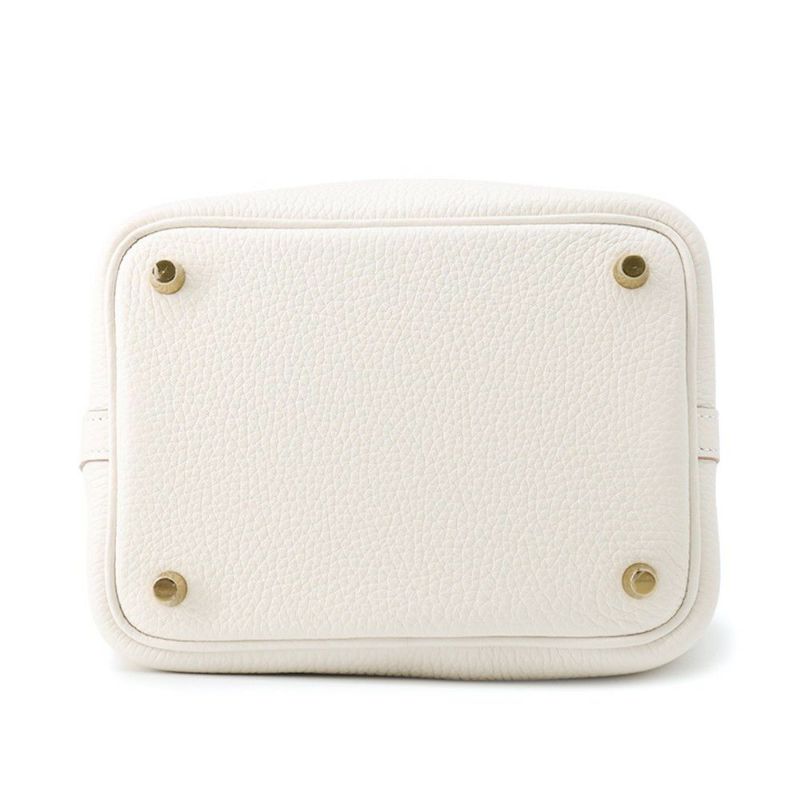 エルメス ハンドバッグ ピコタンロックPM グリスペール/ゴールド金具 トリヨンクレマンス W刻印