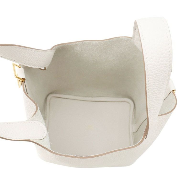 エルメス ハンドバッグ ピコタンロックPM グリスペール/ゴールド金具 トリヨンクレマンス W刻印