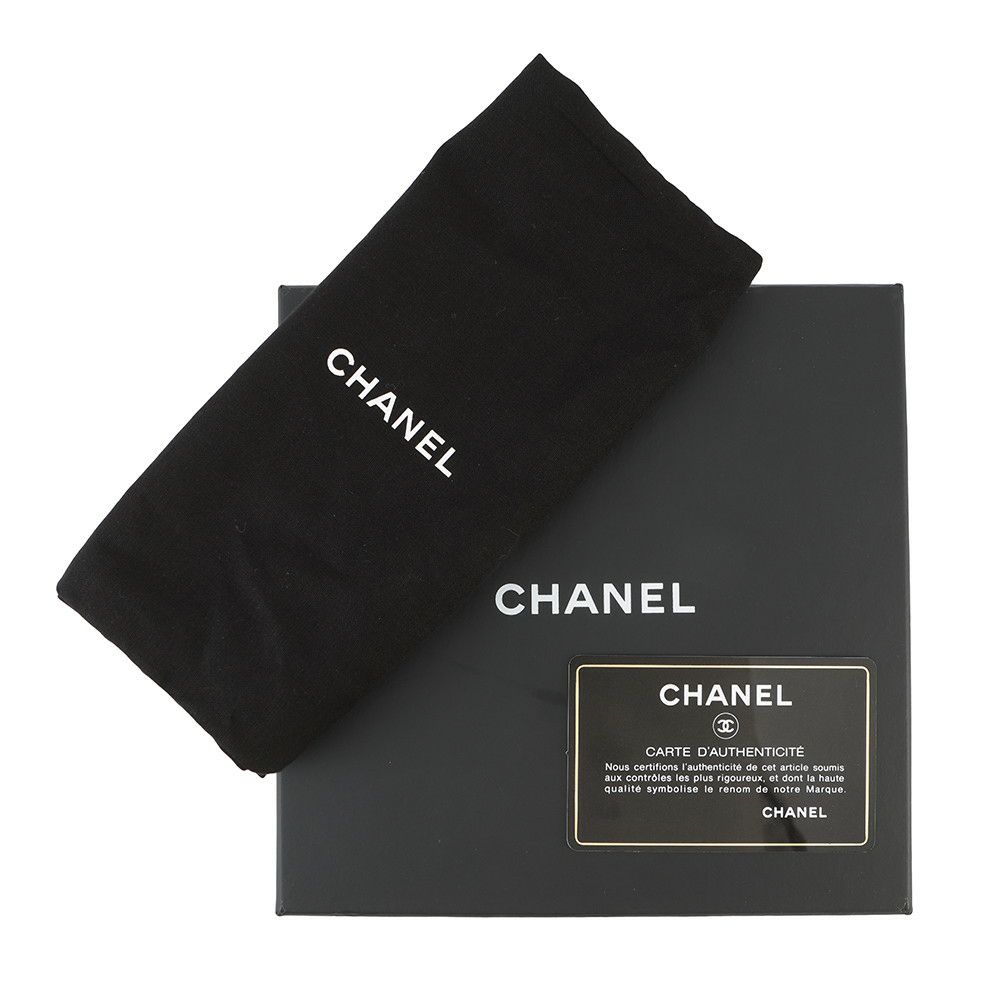 シャネル チェーンショルダーバッグ スモール バニティケース ラムスキン AP2198 CHANEL ポシェット 黒 ヴァニティ