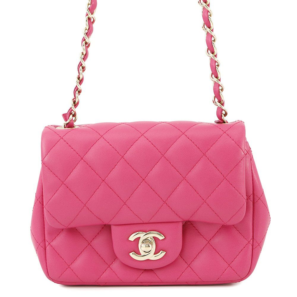 シャネル チェーンショルダーバッグ パッチワーク シングルフラップ