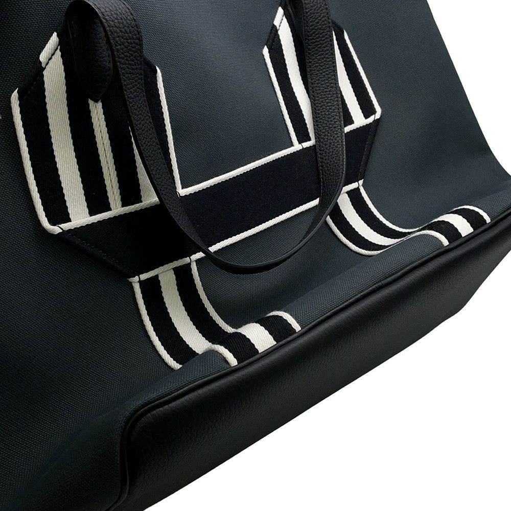 エルメス トートバッグ ピュール サングル  ヴェールルソー/ブラック トワルミリタリー/トリヨンクレマンス U刻印 黒