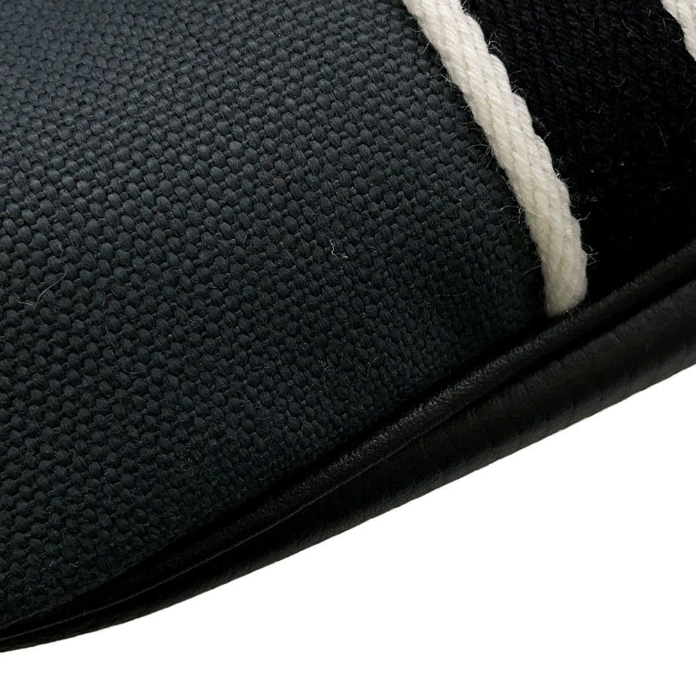 エルメス トートバッグ ピュール サングル  ヴェールルソー/ブラック トワルミリタリー/トリヨンクレマンス U刻印 黒