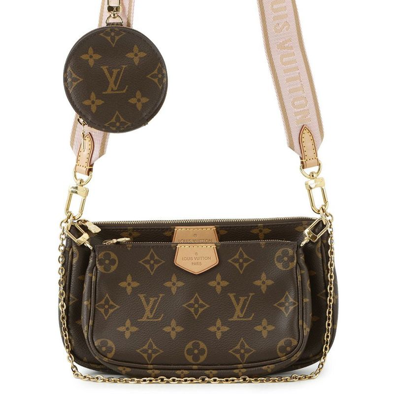 ルイヴィトン ショルダーバッグ モノグラム ミュルティ・ポシェット・アクセソワール M44840 LOUIS VUITTON アクセサリーポーチ