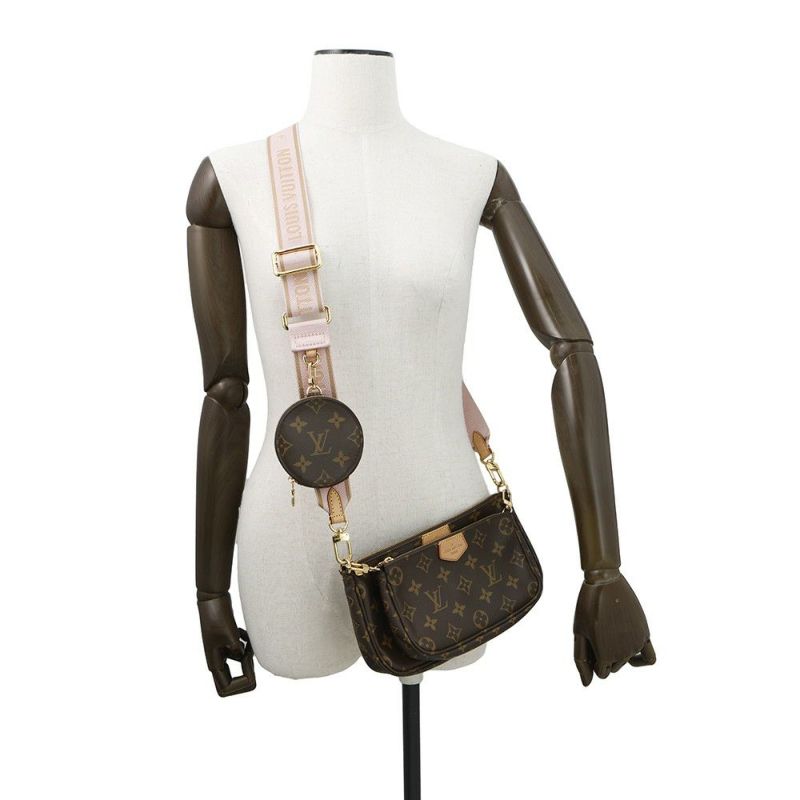 ルイヴィトン ショルダーバッグ モノグラム ミュルティ・ポシェット・アクセソワール M44840 LOUIS VUITTON アクセサリーポーチ