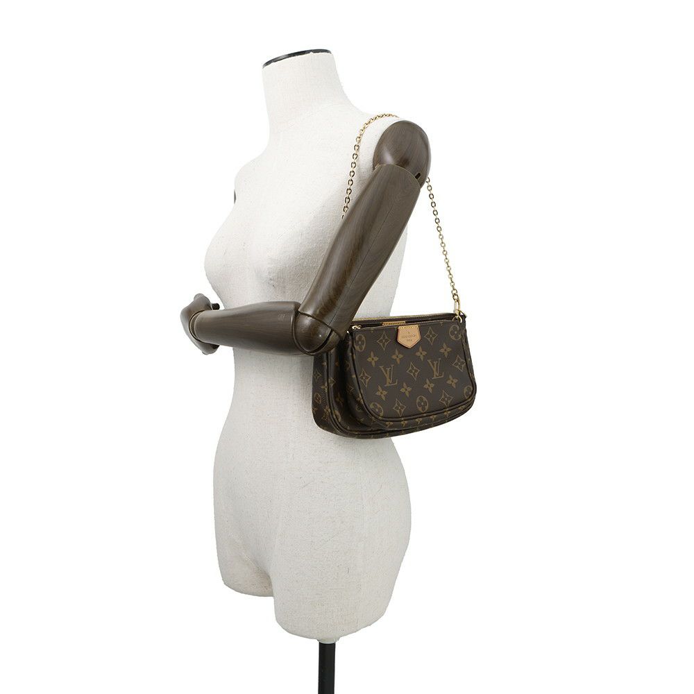 ルイヴィトン ショルダーバッグ モノグラム ミュルティ・ポシェット・アクセソワール M44840 LOUIS VUITTON アクセサリーポーチ